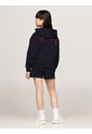 Buzo Azul Niña Con Capota Y Logo En La Espalda Tommy Hilfiger de Tommy Hilfiger