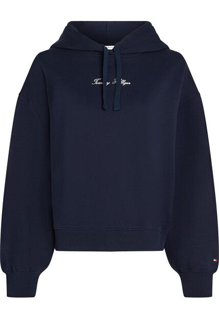 Buzo Multicolor Con Capota Y Logo Script  Tommy Hilfiger