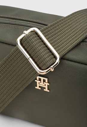 Bolso Manos Libres TOMMY HILFIGER Popette Verde