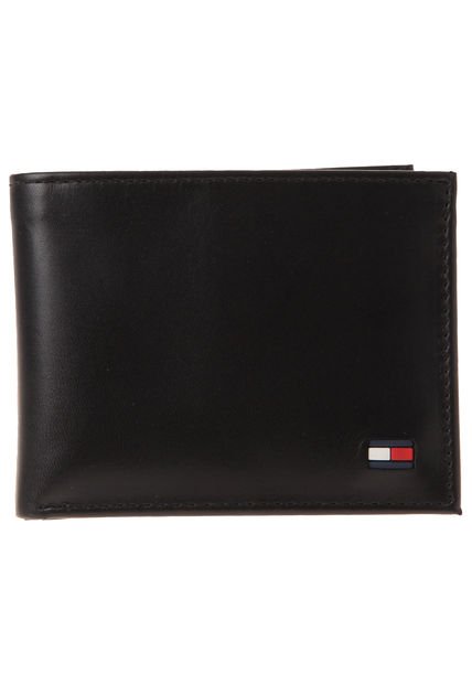 Billetera Negra Tommy Hilfiger
