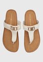 Sandalias Flip Flop Tommy Hilfiger Tosana Marfil de Tommy Hilfiger