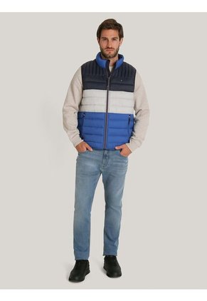 Chaleco Azul Quilted Triblock Tommy Hilfiger