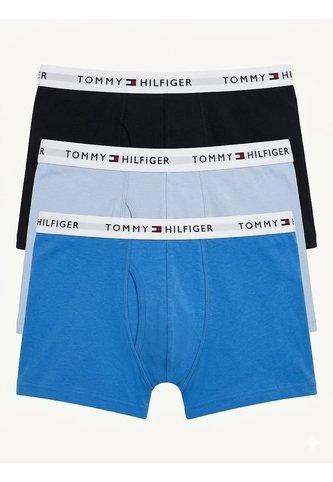Pack Azul De 3 Bóxer Con Detalles Distintivos De Tommy Hilfiger Tommy Hilfiger Tommy Hilfiger
