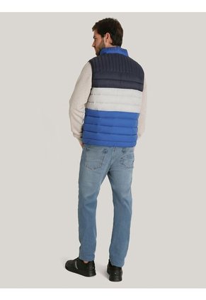 Chaleco Azul Quilted Triblock Tommy Hilfiger
