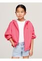 Chaqueta Niña Rosa Essential Ligera Con Gorro Tommy Hilfiger de Tommy Hilfiger