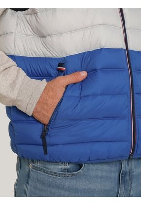 Chaleco Azul Quilted Triblock Tommy Hilfiger
