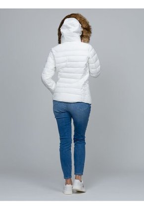 Chaqueta Blanca Acolchada Tommy Hilfiger