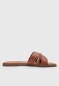 Sandalias Planas Tommy Hilfiger Premii Café de Tommy Hilfiger
