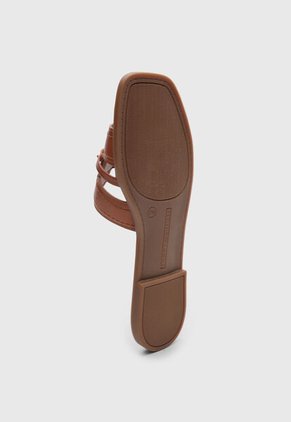 Sandalias Planas Tommy Hilfiger Premii Café