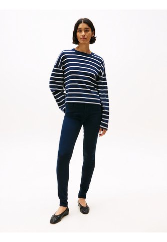 Jeans Azul Como Ceñidos De Talle Medio Tommy Hilfiger Tommy Hilfiger