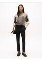 Pantalón Negro Slim De Gabardina Tommy Hilfiger de Tommy Hilfiger