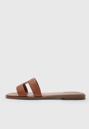 Sandalias Planas TOMMY HILFIGER Tezzi Café