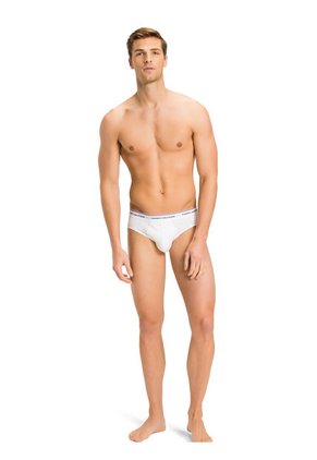 Pack De 3 Calzoncillos Slip De Algodón Blanco Tommy Hilfiger