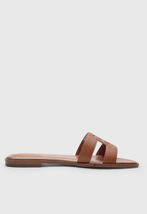 Sandalias Planas TOMMY HILFIGER Tezzi Café
