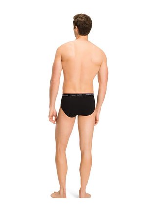 Pack De 3 Calzoncillos Slip De Algodón Negro Tommy Hilfiger