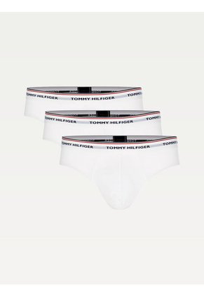 Pack De 3 Calzoncillos Slip De Algodón Blanco Tommy Hilfiger