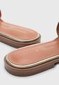Sandalias Planas TOMMY HILFIGER Tezzi Café de Tommy Hilfiger