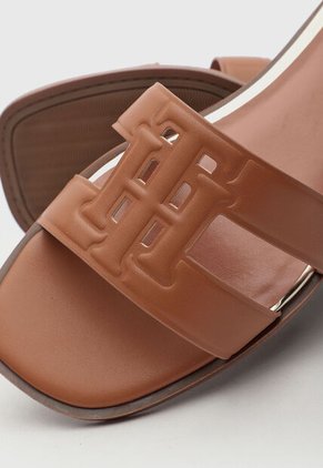Sandalias Planas TOMMY HILFIGER Tezzi Café