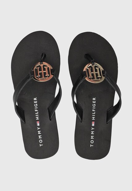 Sandalias Flip Flop Tommy Hilfiger Crelina Negro
