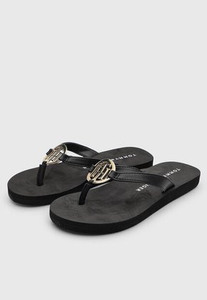 Sandalias Flip Flop Tommy Hilfiger Crelina Negro