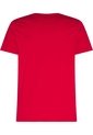 Camiseta Roja Essential En Cuello V Tommy Hilfiger de Tommy Hilfiger