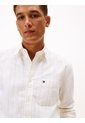 Camisa Blanca Oxford Regular De Raya Diplomática Tommy Hilfiger de Tommy Hilfiger