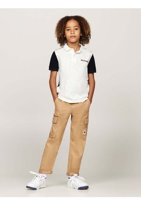 Polo De Corte Niño Corte Regular Con Diseño Colorblock Tommy Hilfiger