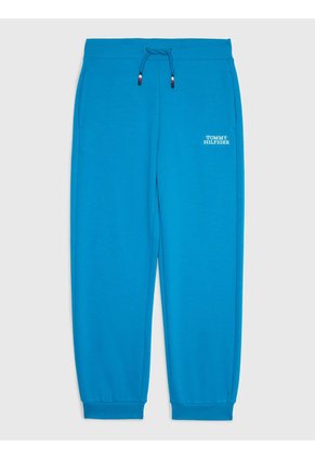 Joggers Con Bajo Elástico Y Logo Niño Azul Tommy Hilfiger