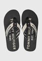 Sandalias Flip Flop TOMMY HILFIGER Sporty Negro de Tommy Hilfiger