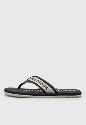 Sandalias Flip Flop TOMMY HILFIGER Sporty Negro