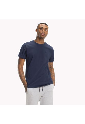 Camiseta Azul Oscuro Clásica Con Cuello Redondo Tommy Jeans Tommy Hilfiger