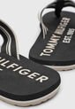 Sandalias Flip Flop TOMMY HILFIGER Sporty Negro de Tommy Hilfiger