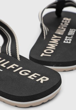 Sandalias Flip Flop TOMMY HILFIGER Sporty Negro