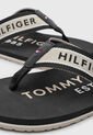 Sandalias Flip Flop TOMMY HILFIGER Sporty Negro de Tommy Hilfiger