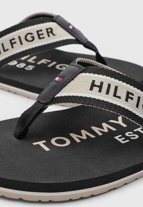 Sandalias Flip Flop TOMMY HILFIGER Sporty Negro