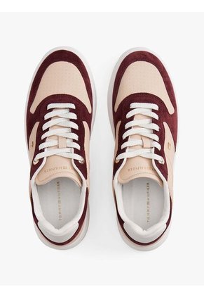 Tenis Marrón De Ante Con Suela Cupsole Tommy Hilfiger