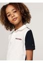 Polo De Corte Niño Corte Regular Con Diseño Colorblock Tommy Hilfiger de Tommy Hilfiger
