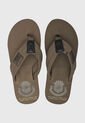 Sandalias Flip Flop TOMMY HILFIGER Patch Verde Oliva de Tommy Hilfiger