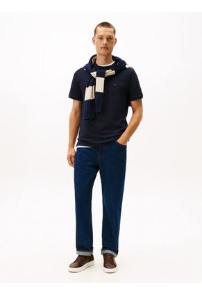 Tenis Marrón De Tenis En Cuero Texturizada Tommy Hilfiger