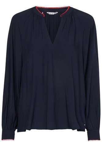 Blusa De Corte Amplio Con Mangas Raglán Azul Tommy Hilfiger Tommy Hilfiger