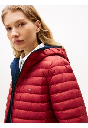 Chaqueta Azul Ligera Con Logo Tommy Hilfiger