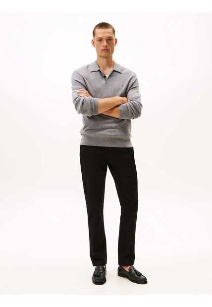 Pantalón Negro Denton Essential Tommy Hilfiger