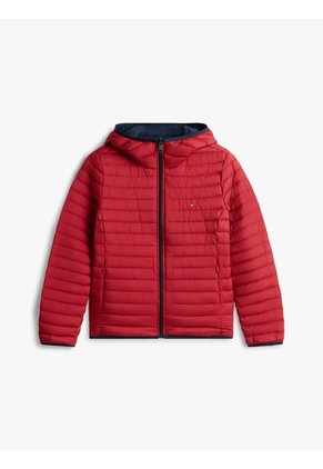 Chaqueta Azul Ligera Con Logo Tommy Hilfiger
