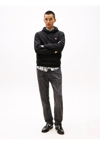 Jeans Gris Ryan Negros, Ajustados Y Rectos Con Efecto Desteñido Tommy Jeans Tommy Hilfiger