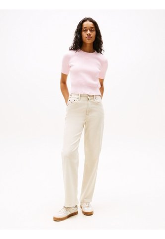 Pantalón Beige De Cinco Bolsillos De Corte Slim Tommy Jeans Tommy Hilfiger
