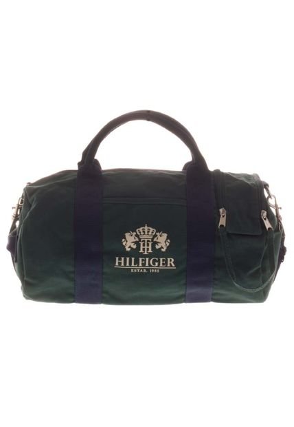 Maletin Tommy Hilfiger Crown Mini Duffle Verde Oscuro