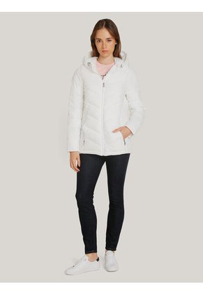 Chaqueta Blanca Plegable Acolchada Tommy Hilfiger