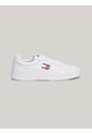 Tenis Blanco De Cuero Color Block Tommy Hilfiger de Tommy Hilfiger