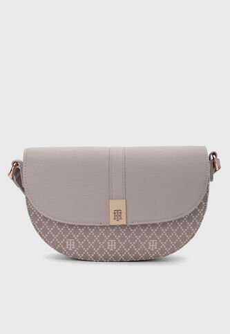 Bolso Manos Libres TOMMY HILFIGER Alessa II Taupe Tommy Hilfiger