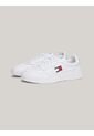 Tenis Blanco De Cuero Color Block Tommy Hilfiger de Tommy Hilfiger